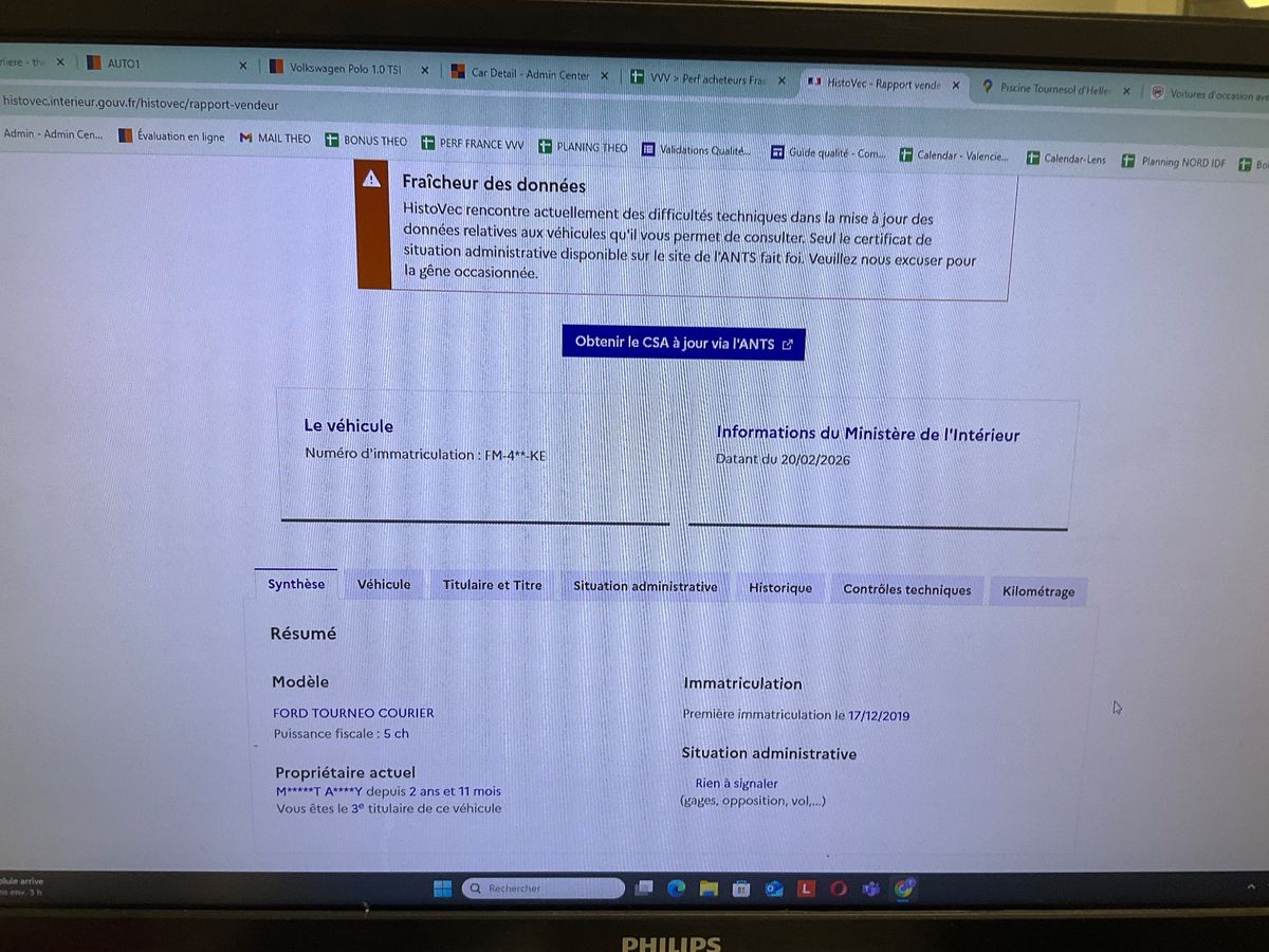 Ford Tourneo d'occasion