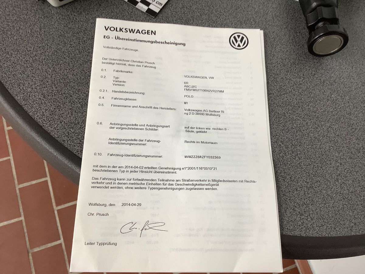 Volkswagen Polo 1.2 TSI Comfortline BlueMotion Tech