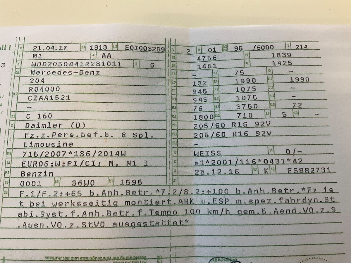 Mercedes-Benz C-Klasse d'occasion