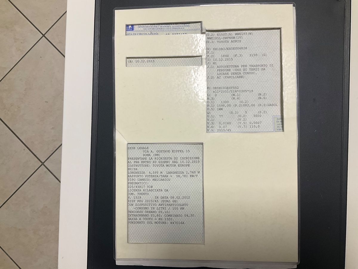 Toyota Auris d'occasion