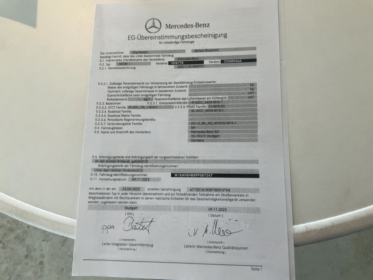 Mercedes-Benz C-Klasse d'occasion