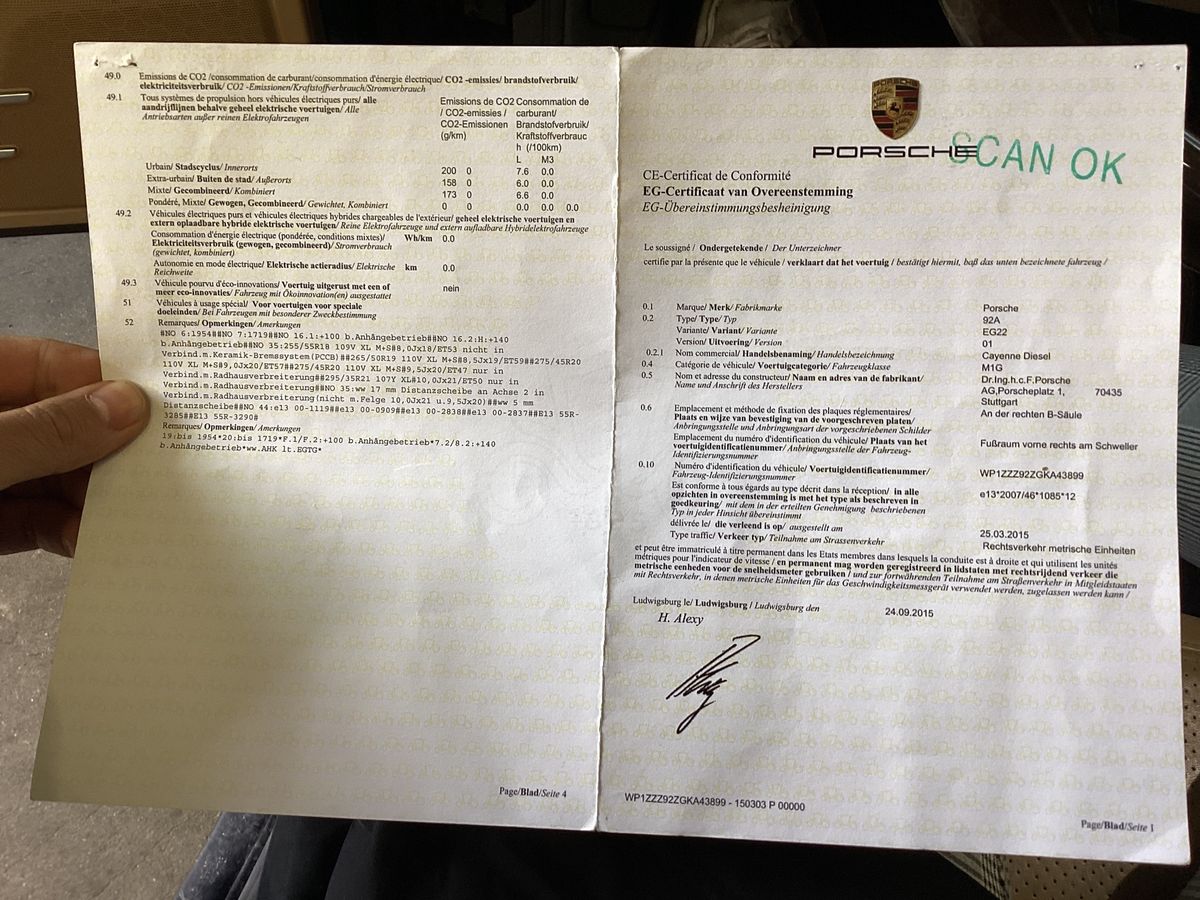 Porsche Cayenne d'occasion