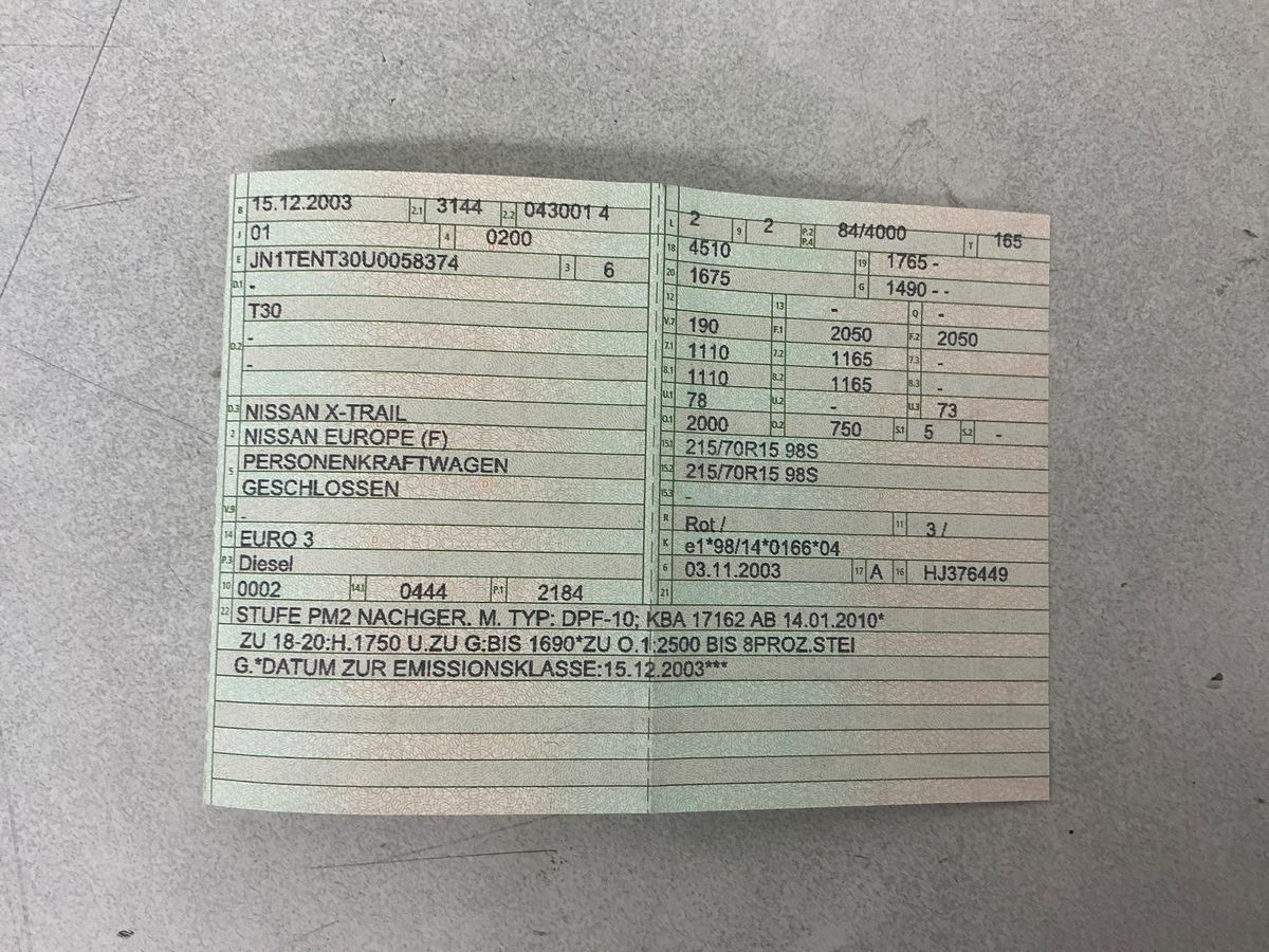 Nissan X-Trail 2.2 Turbodiesel Comfort