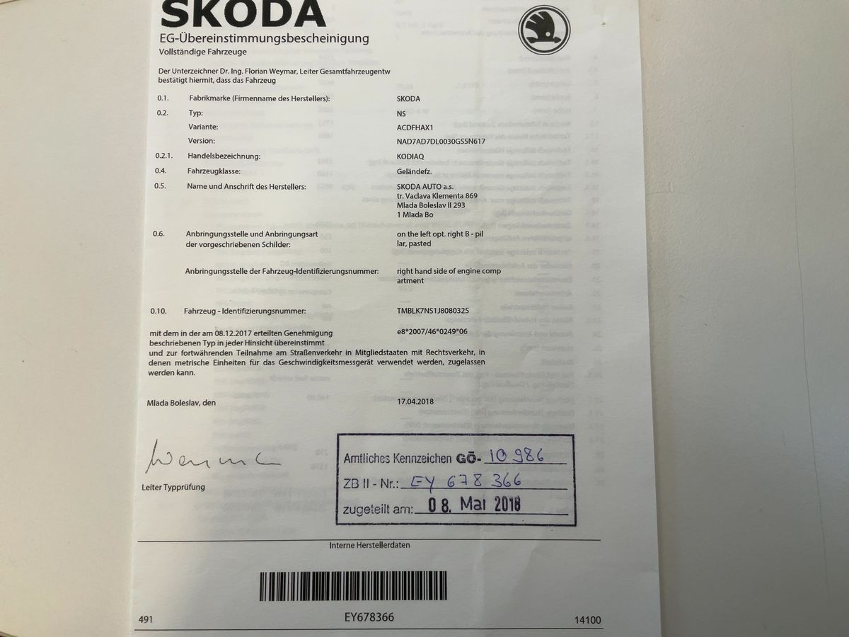 Skoda Kodiaq d'occasion