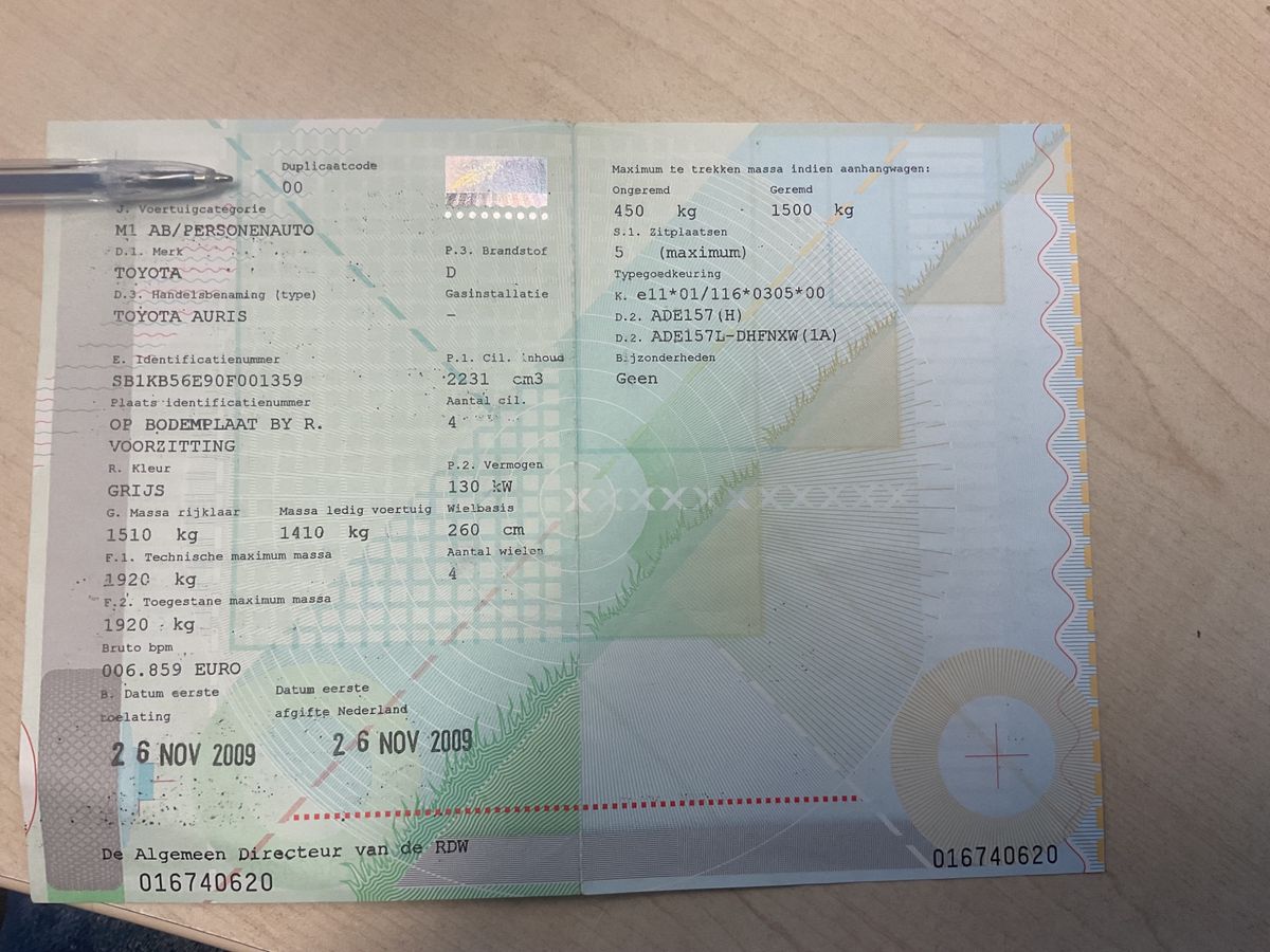 Toyota Auris d'occasion