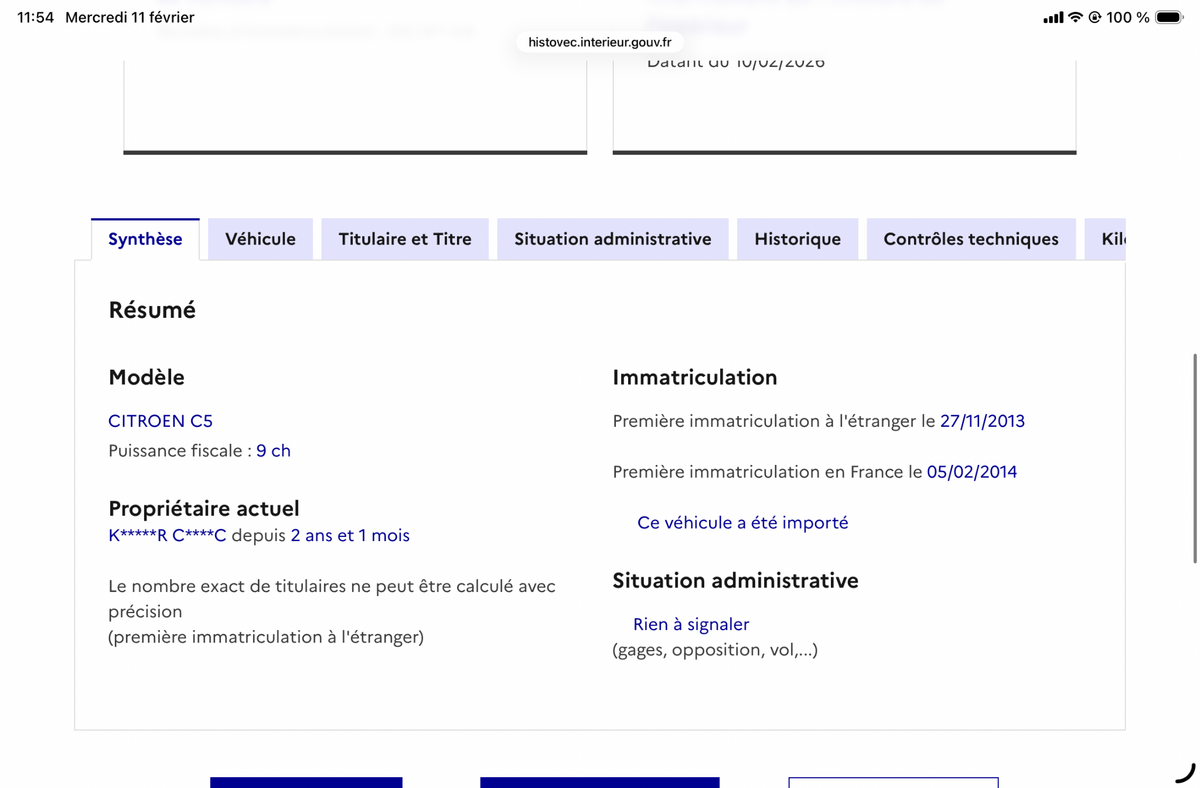 Citroen C5 d'occasion