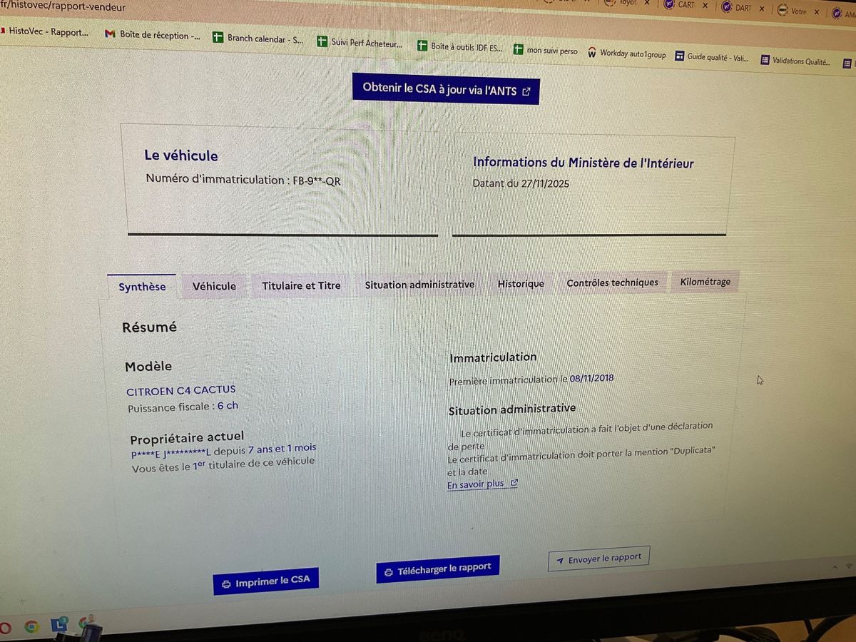 Citroen C4 d'occasion