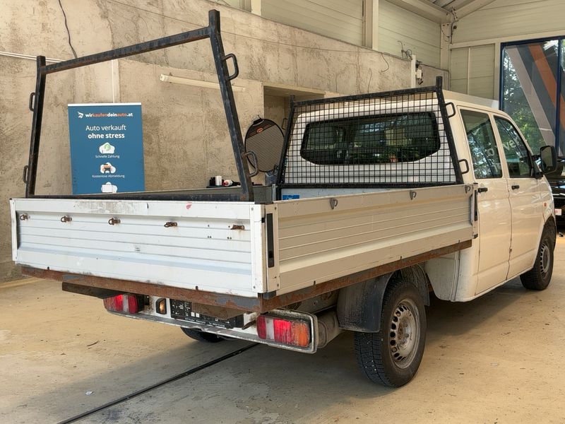 Volkswagen T5 Transporter 2.5 TDI Pritsche Doppelkabine 4Motion — zdjęcie 6