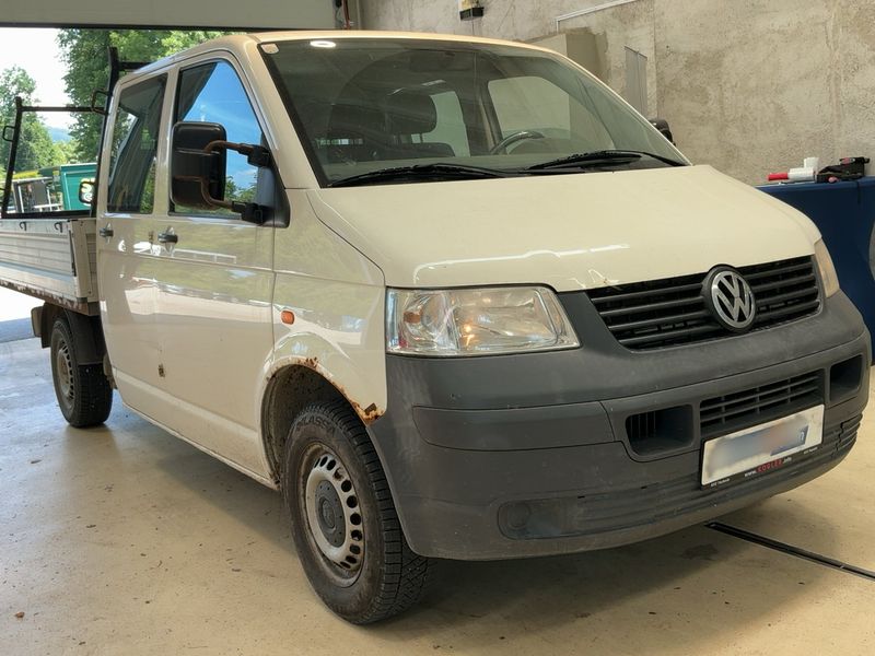Volkswagen T5 Transporter 2.5 TDI Pritsche Doppelkabine 4Motion — zdjęcie 8