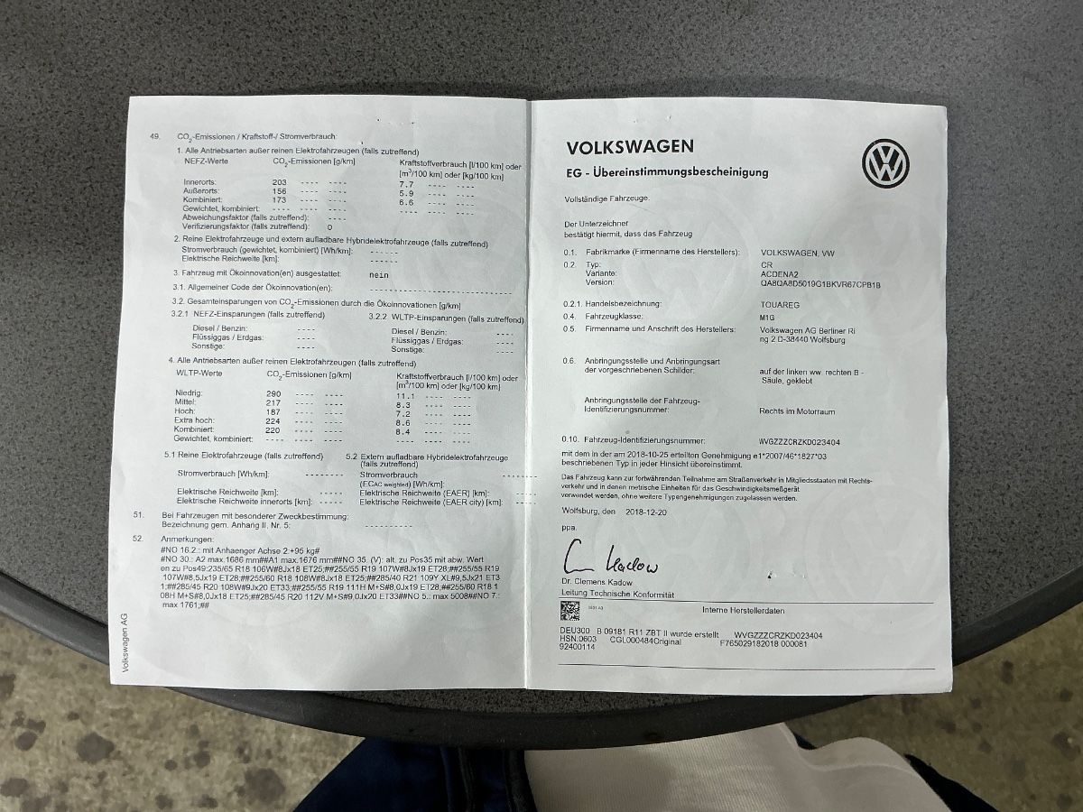 Volkswagen Touareg d'occasion