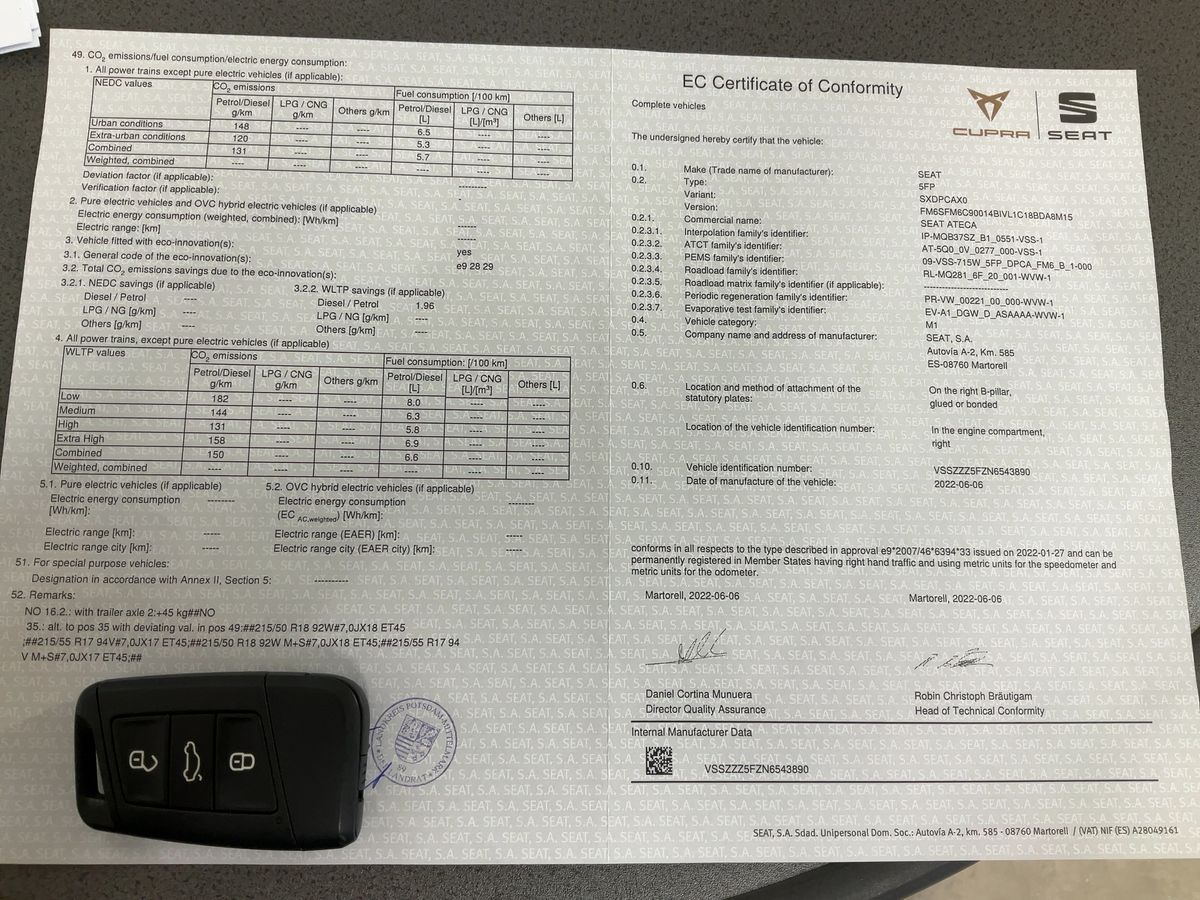 Seat Ateca d'occasion