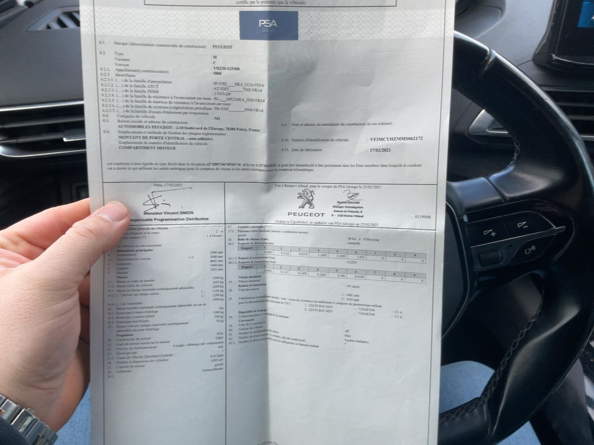 Peugeot 5008 d'occasion