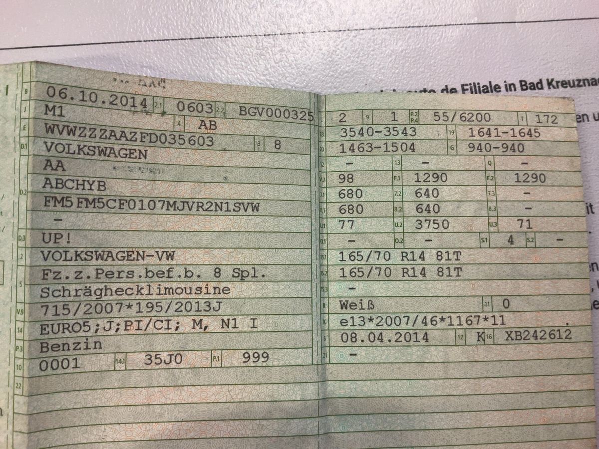 Volkswagen up! d'occasion