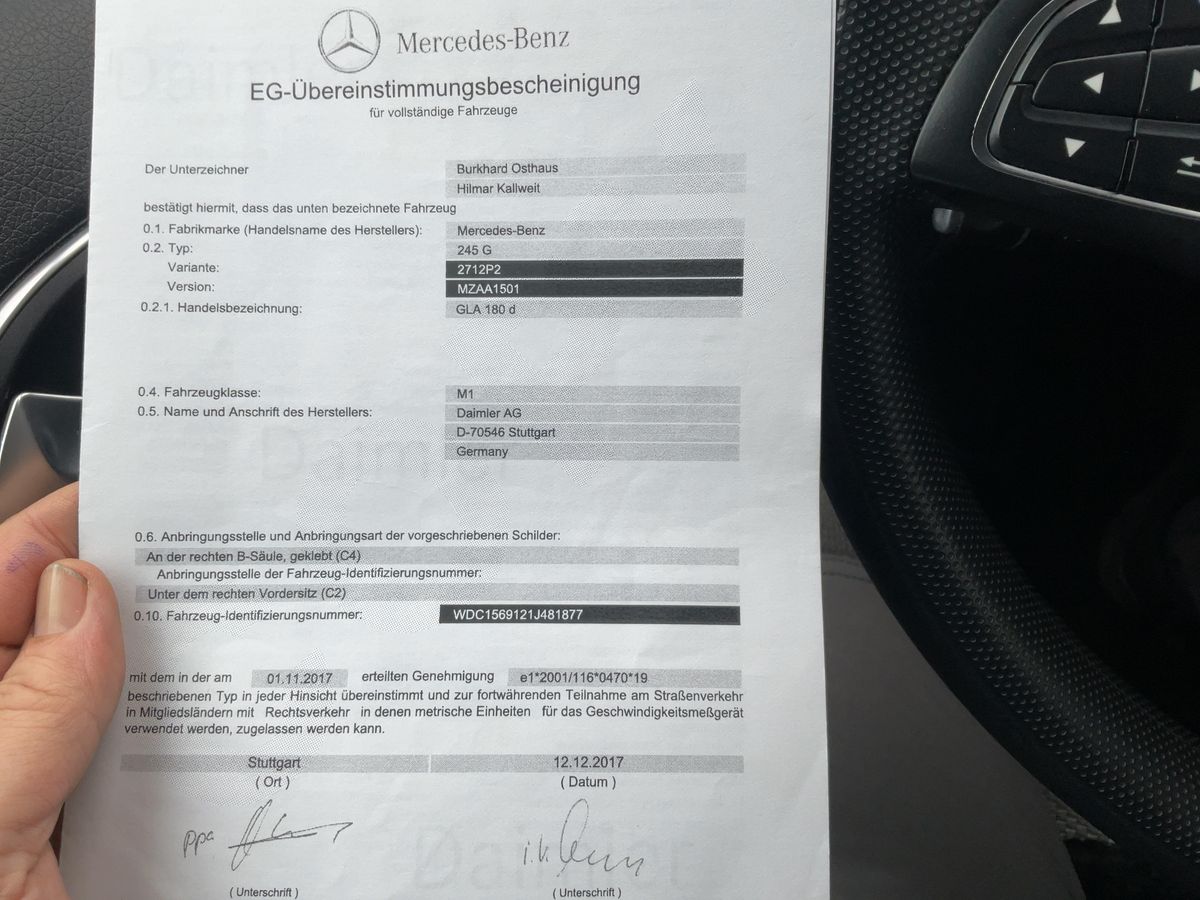 Mercedes-Benz GLA-Klasse d'occasion