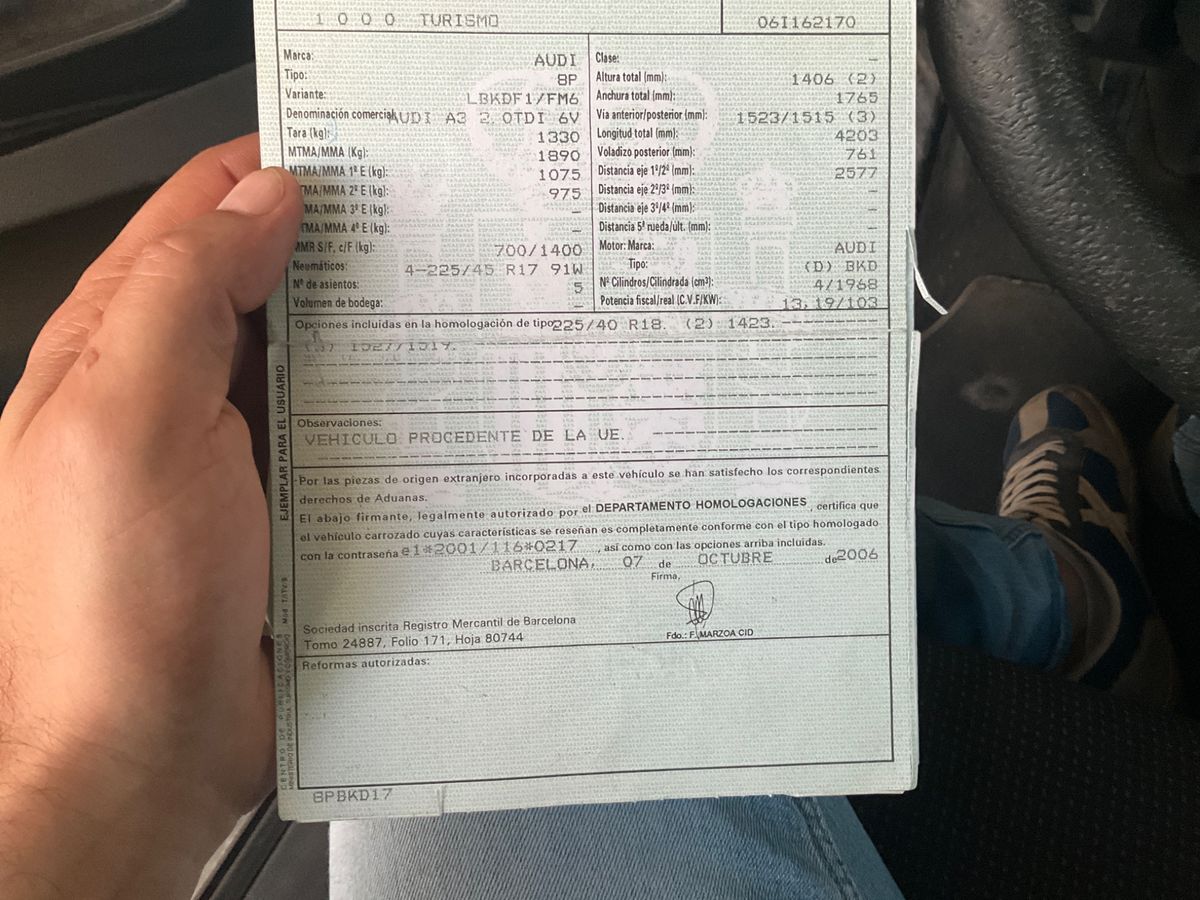 Audi A3 2.0 TDI Ambition