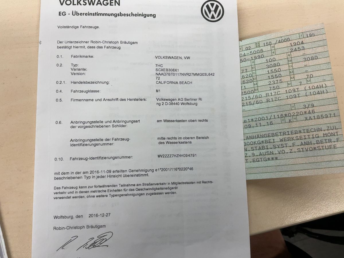 Volkswagen T6 d'occasion