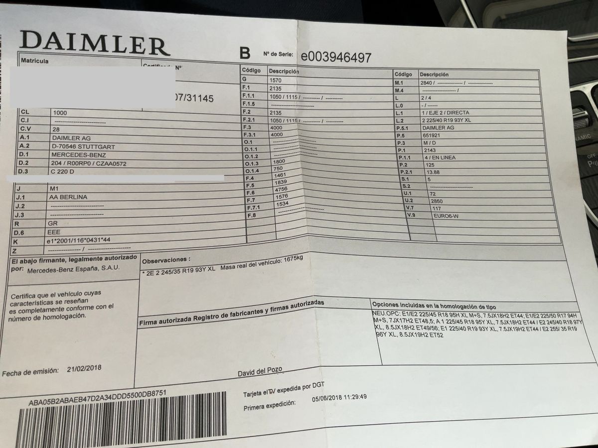 Mercedes-Benz C-Klasse d'occasion