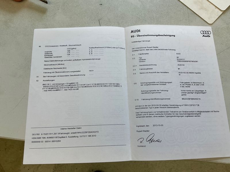 Audi A3 Sportback 1.4 TFSI Ambition 2010 – снимка 22
