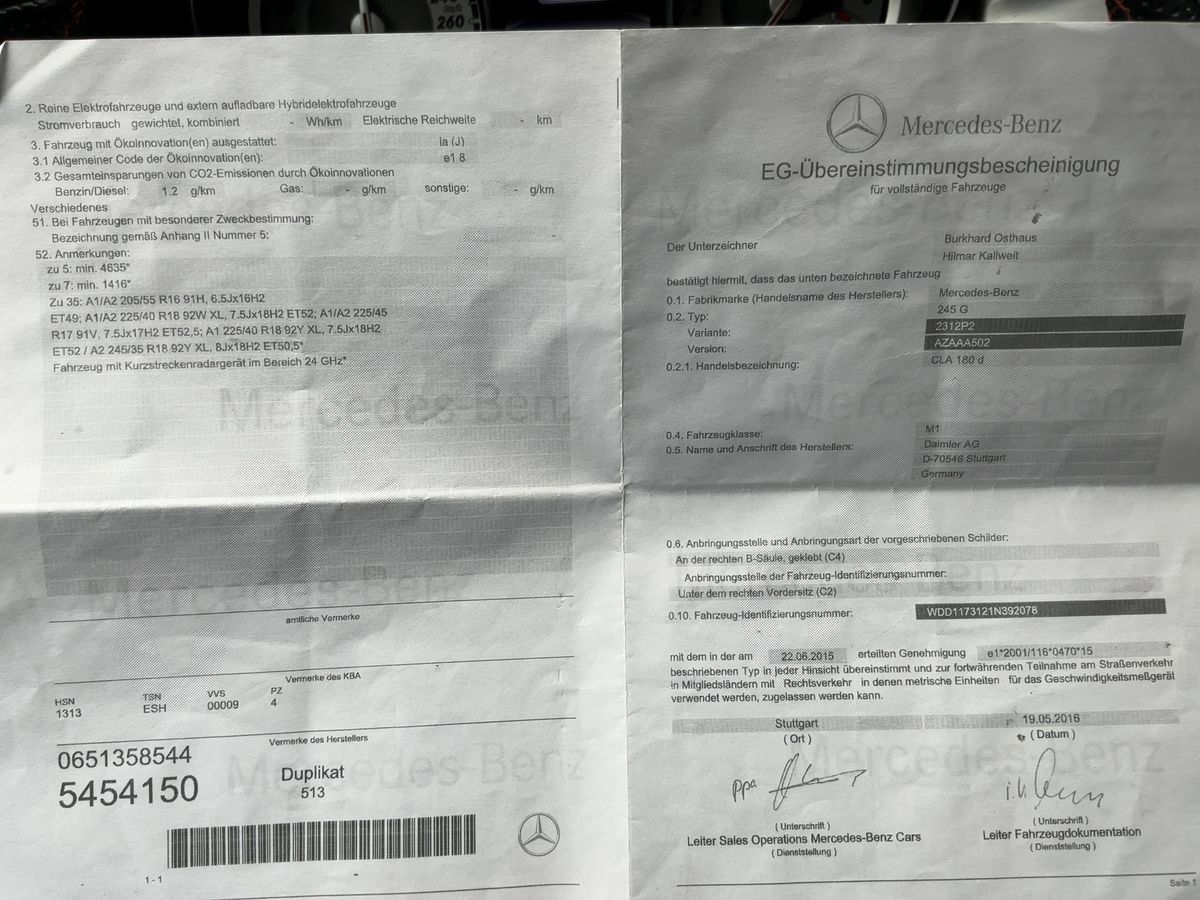 Mercedes-Benz CLA-Klasse d'occasion