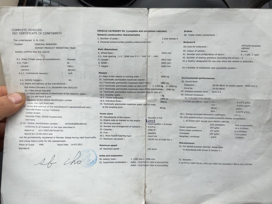 Hyundai ix35 d'occasion