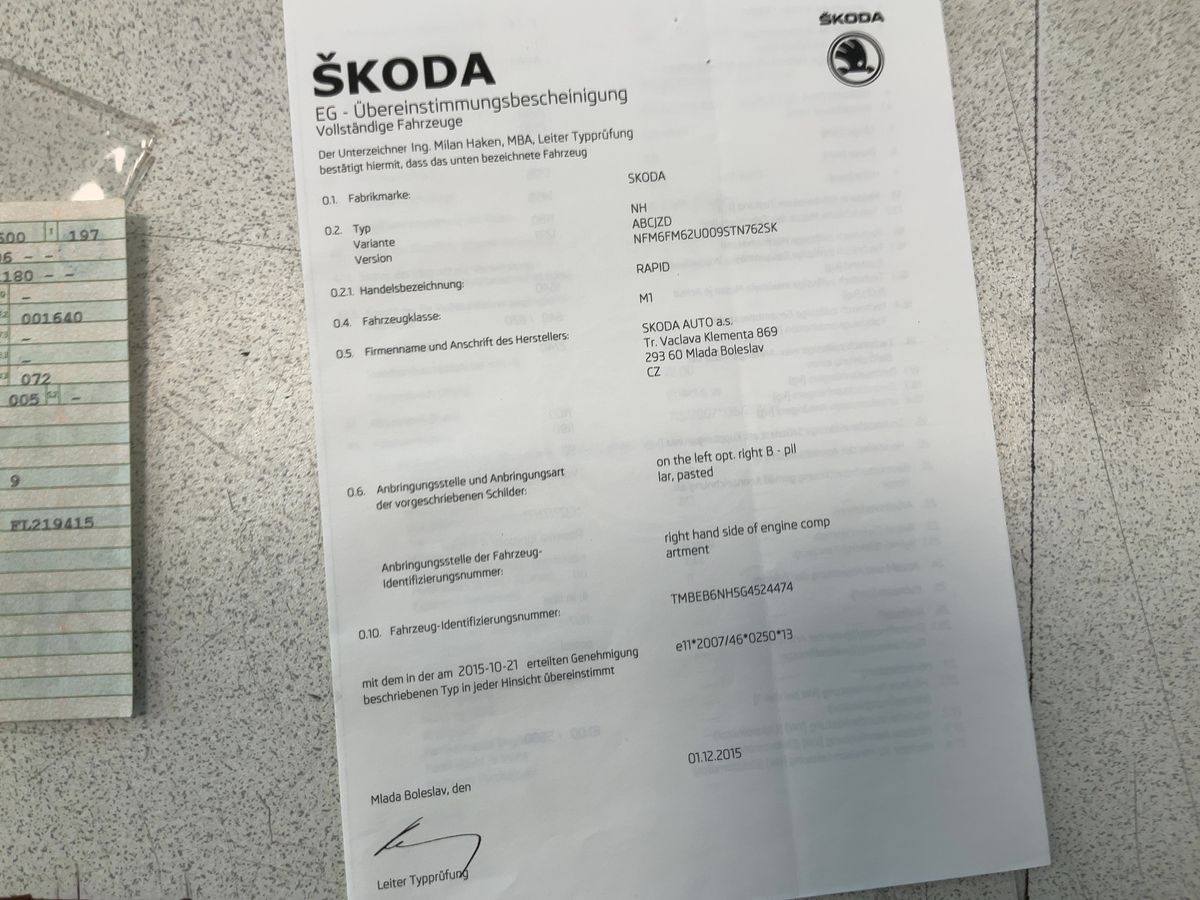 Skoda Rapid d'occasion