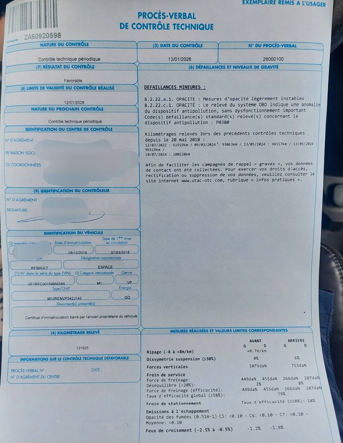 Renault Espace d'occasion