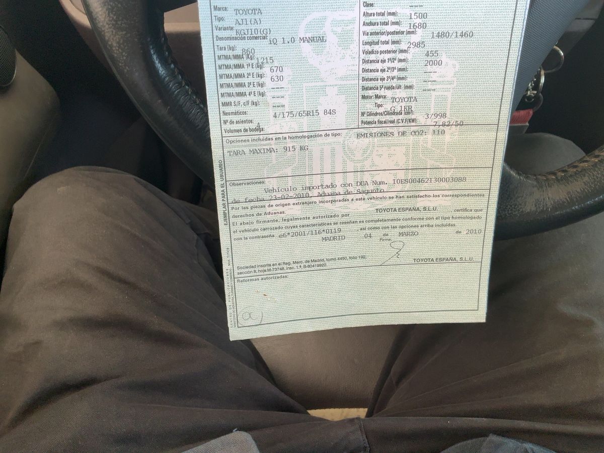 Toyota iQ d'occasion