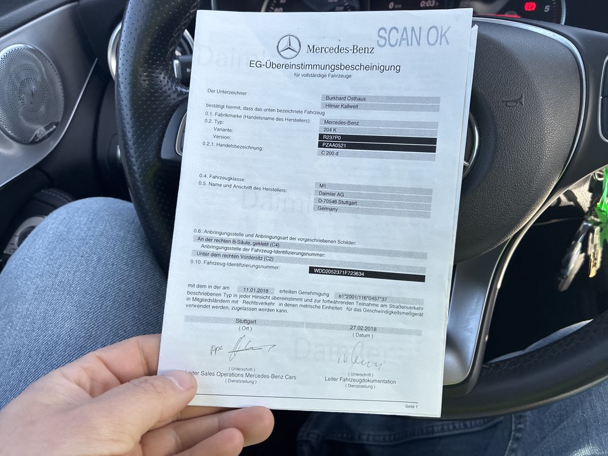 Mercedes-Benz C-Klasse d'occasion