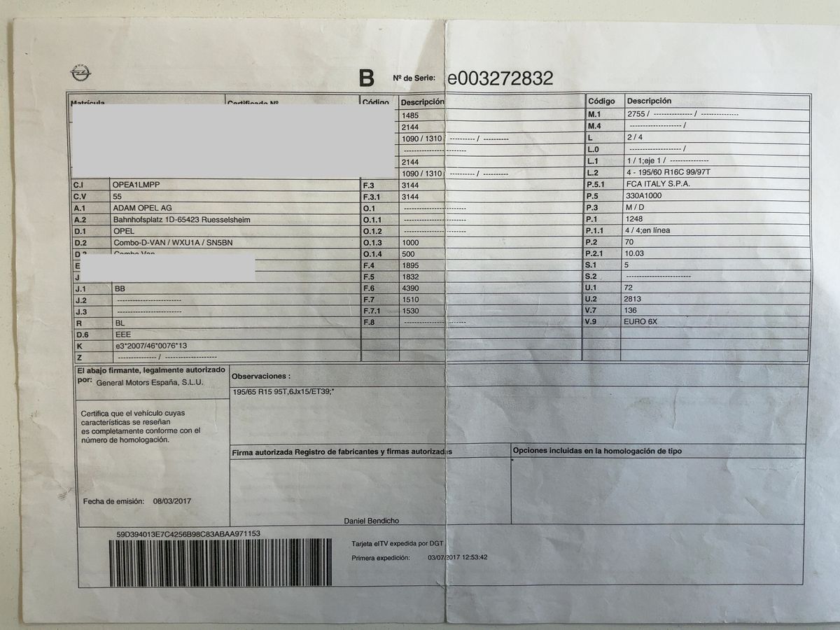 Opel Combo d'occasion