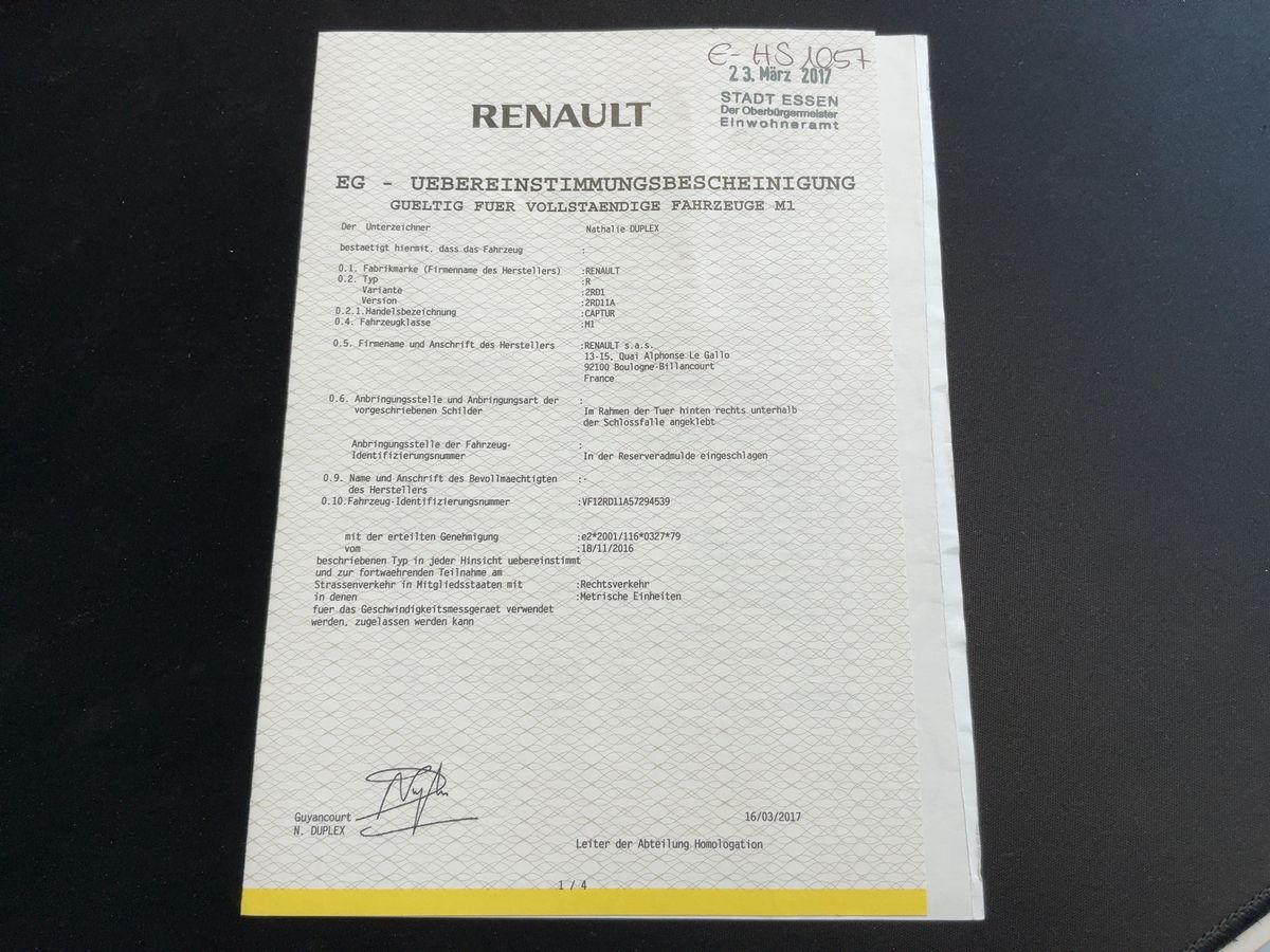 Renault Captur d'occasion