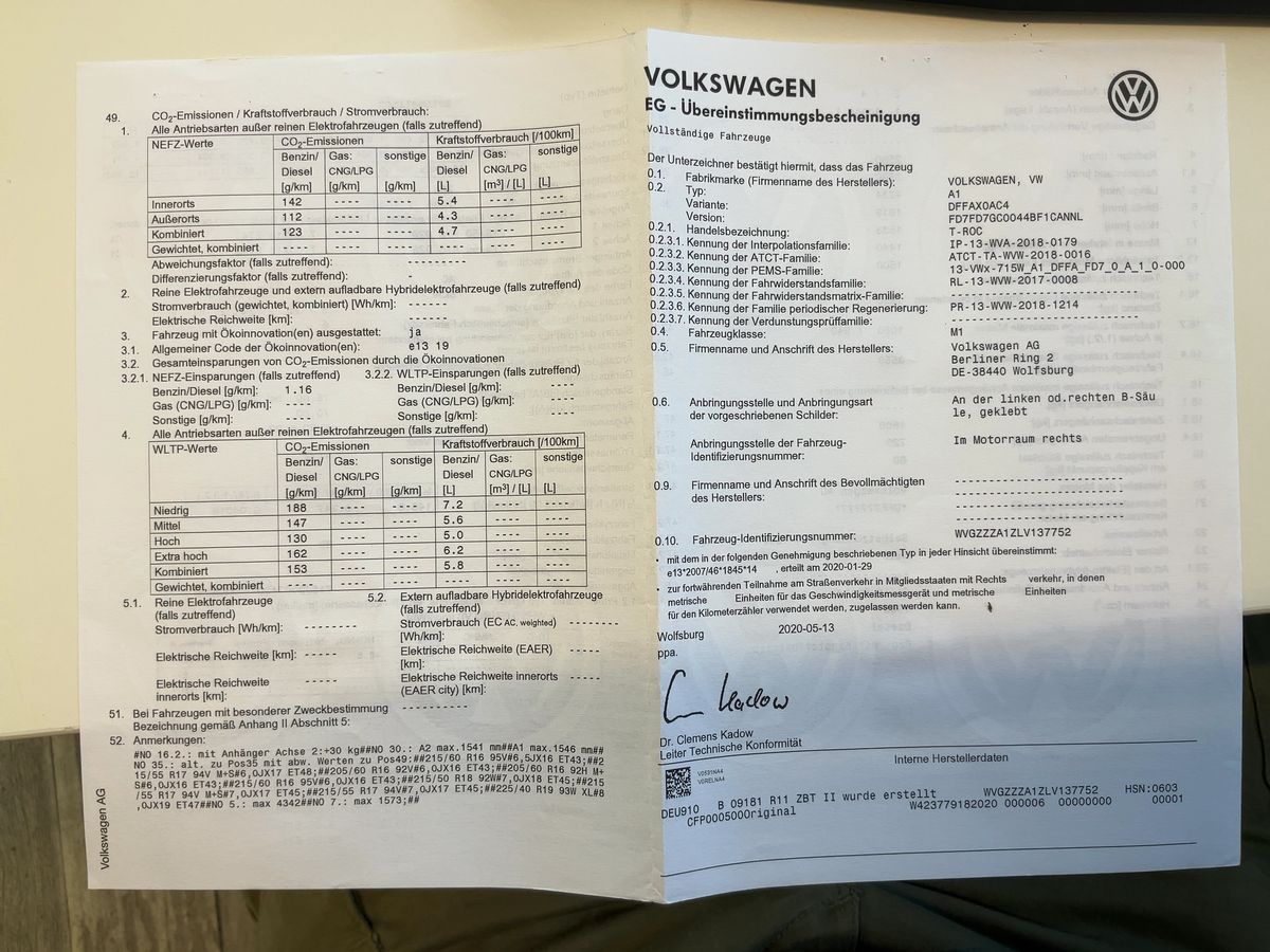 Volkswagen T-Roc d'occasion