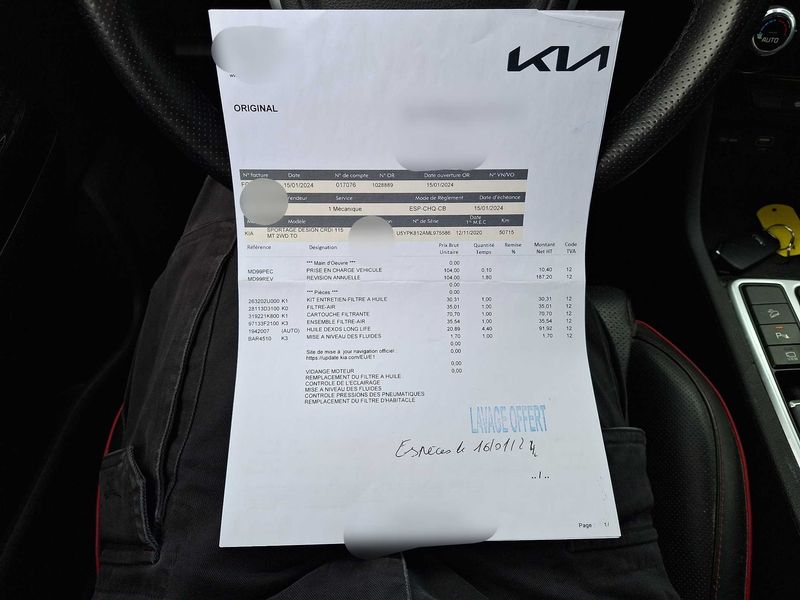 Kia Sportage 1.6 CRDi Mild-Hybrid GT Line Pack Premium 2WD — zdjęcie 20