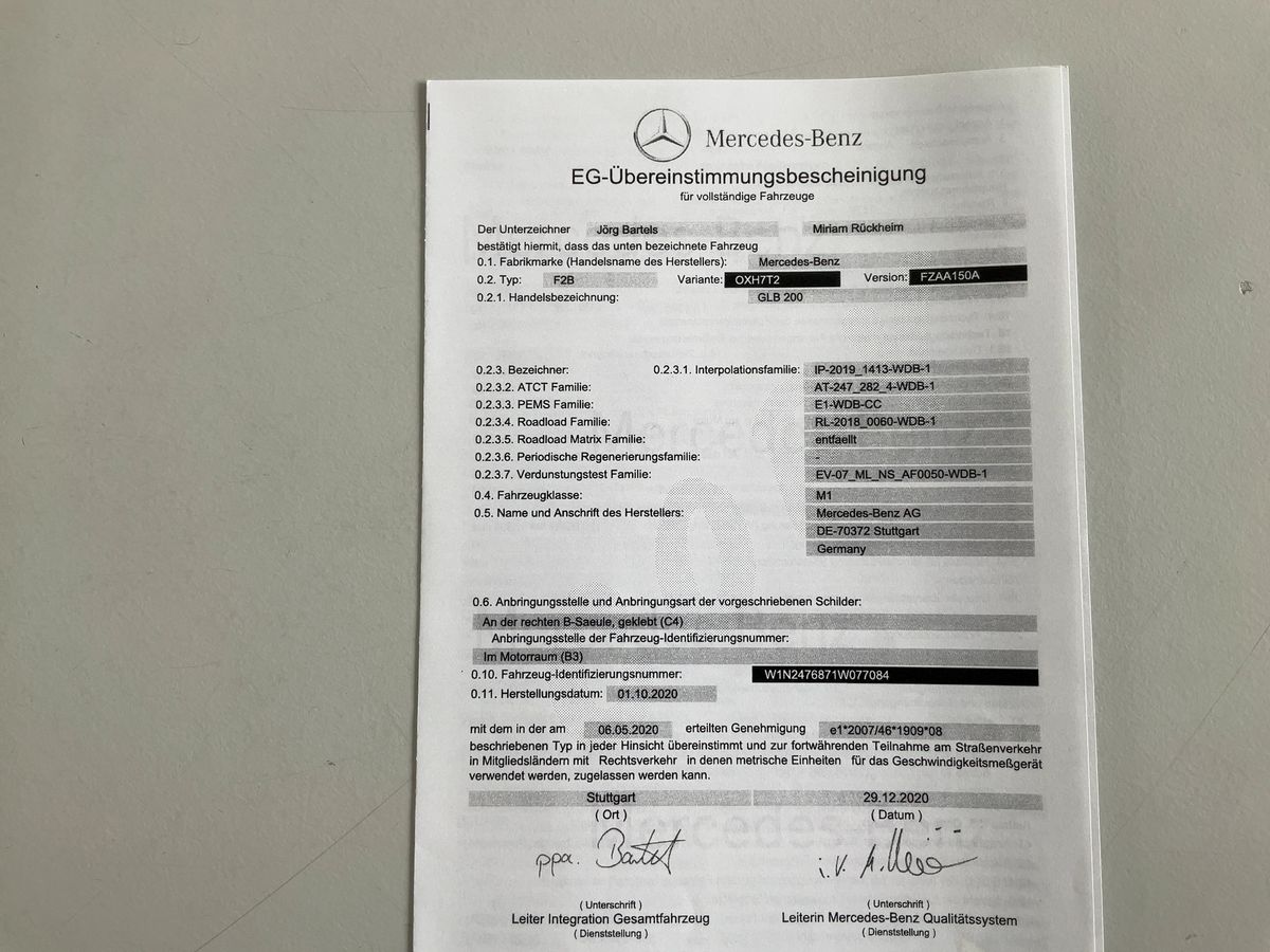 Mercedes-Benz GLB-Klasse d'occasion