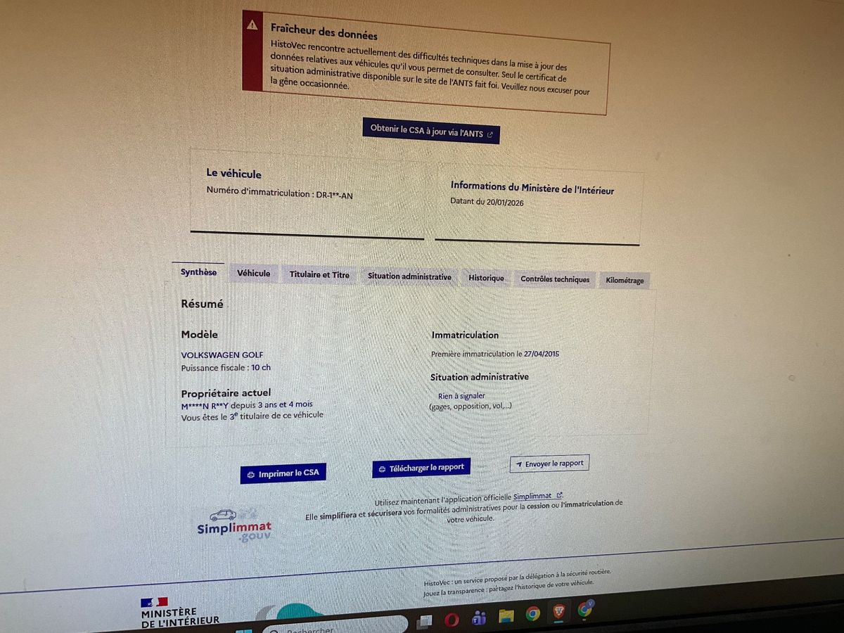 Volkswagen Golf d'occasion