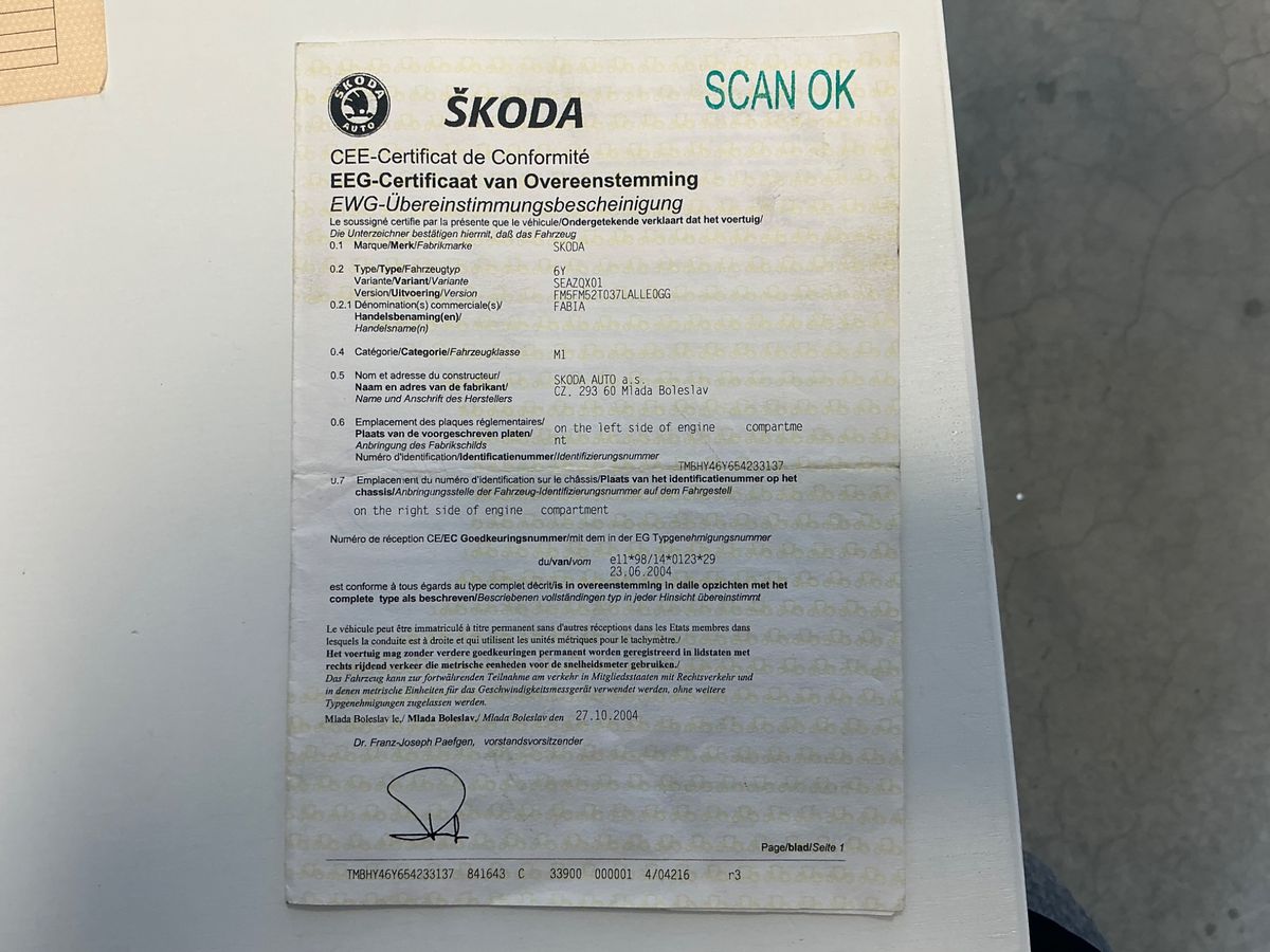 Skoda Fabia d'occasion