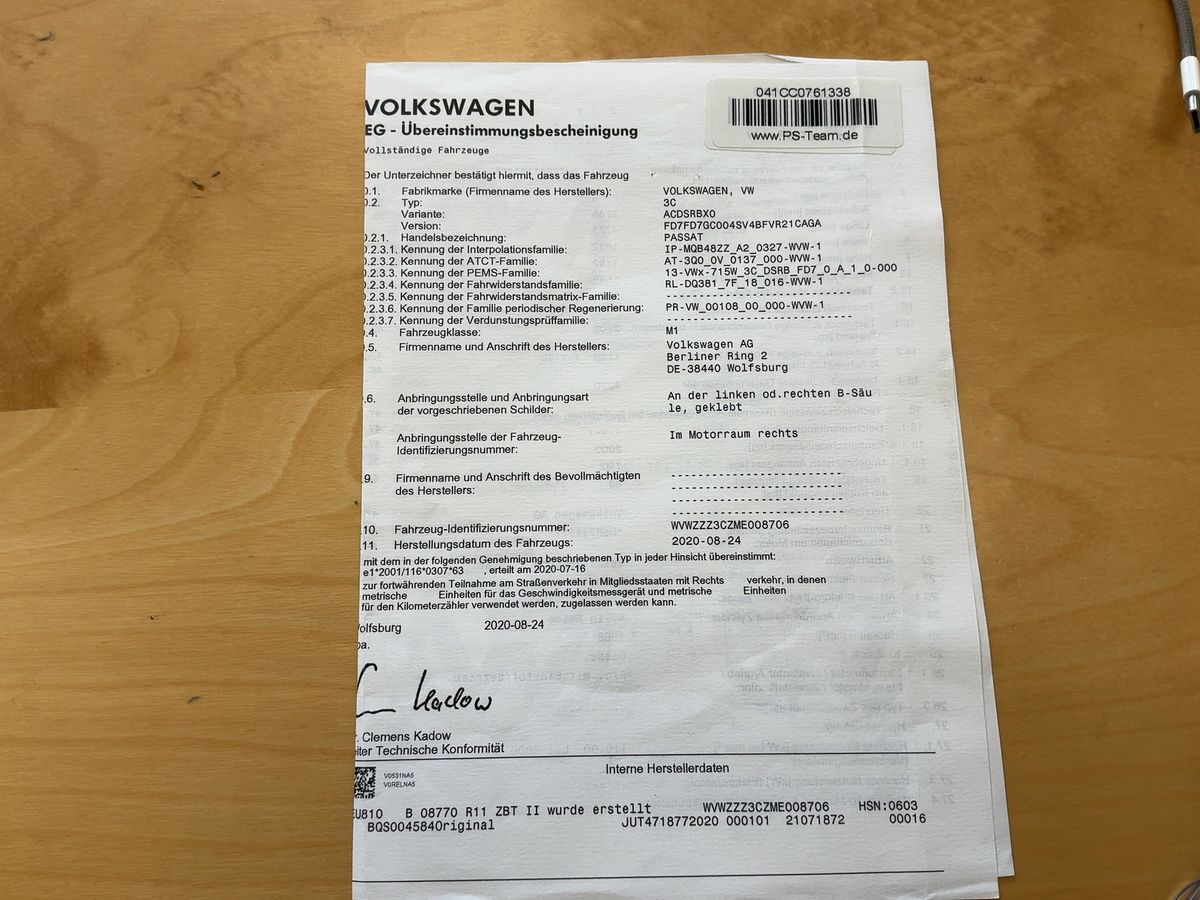 Volkswagen Passat d'occasion