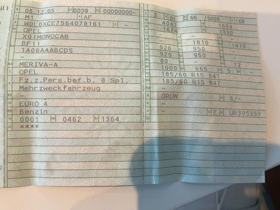 Opel Meriva 1.4 Edition