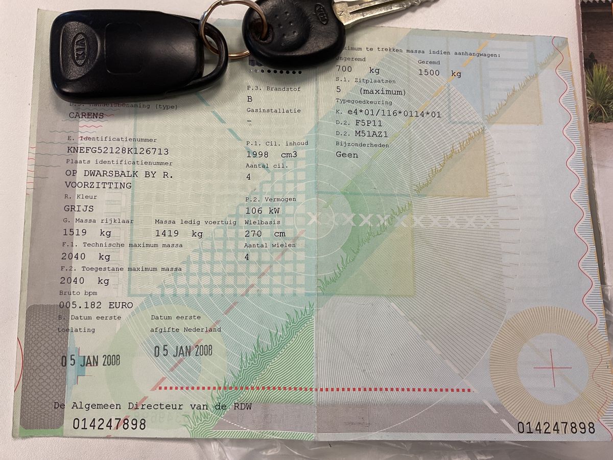 Kia Carens d'occasion