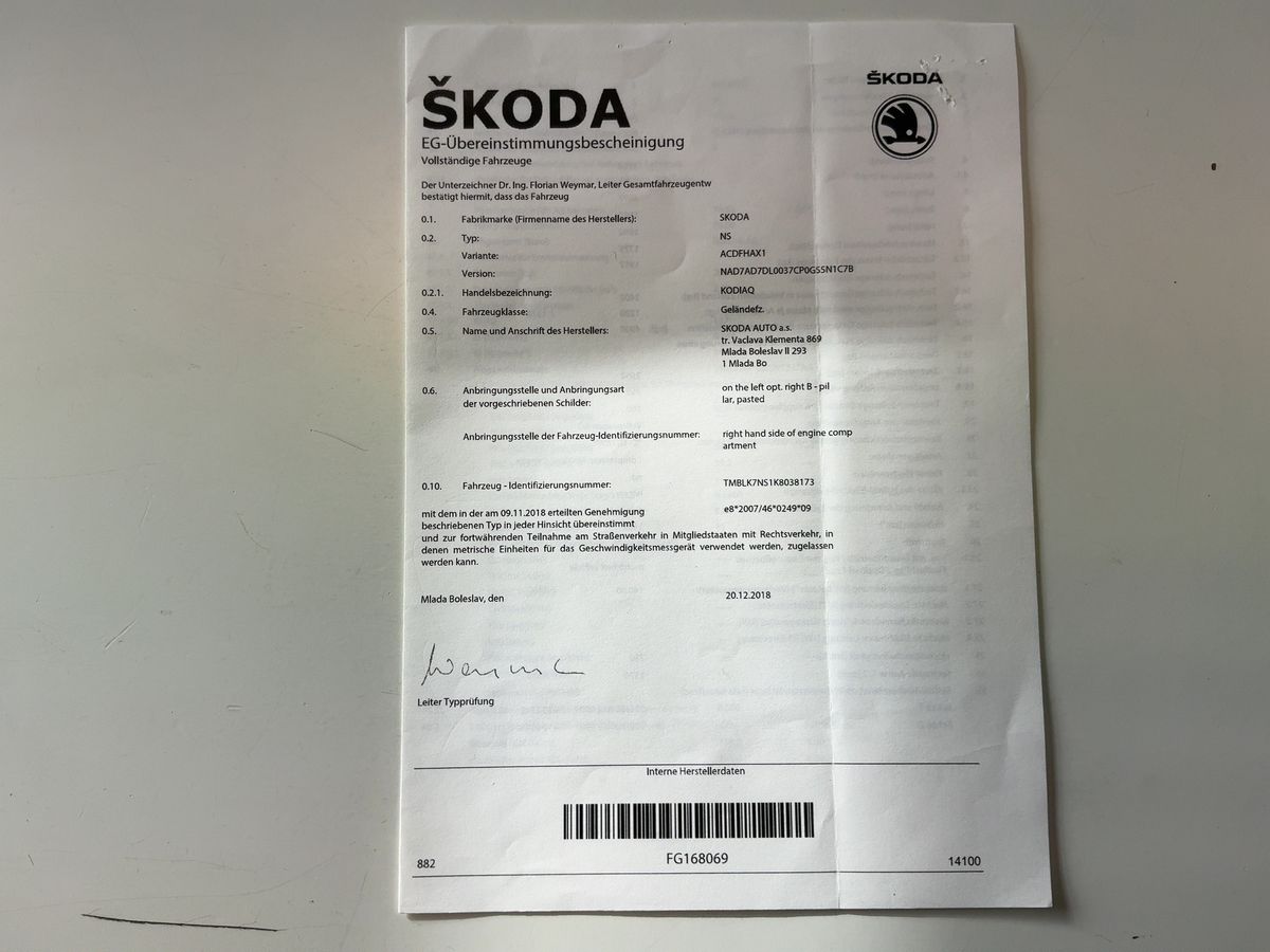 Skoda Kodiaq d'occasion