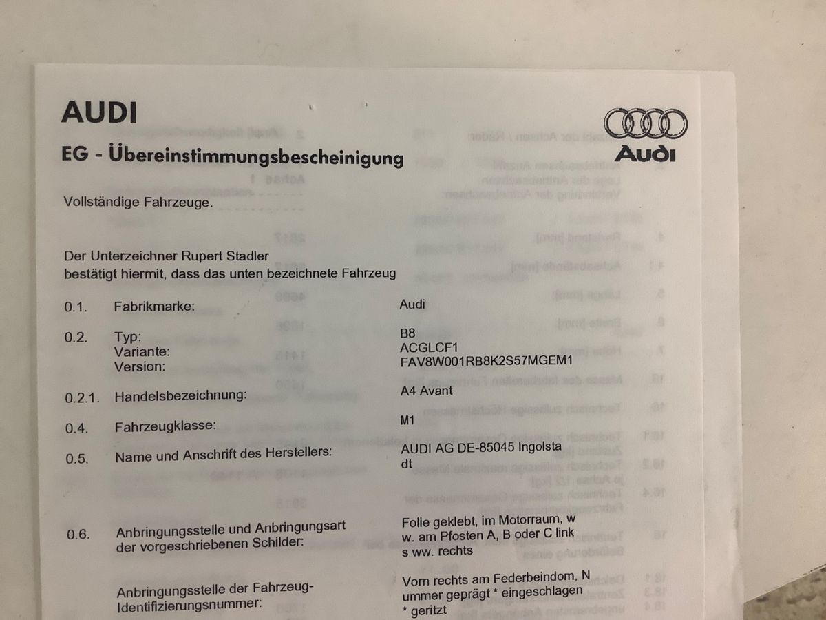 Audi A4 d'occasion