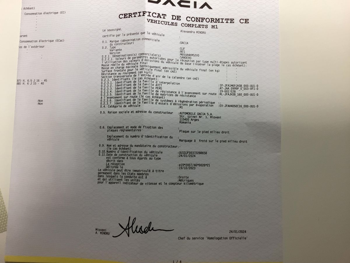 Dacia Sandero d'occasion