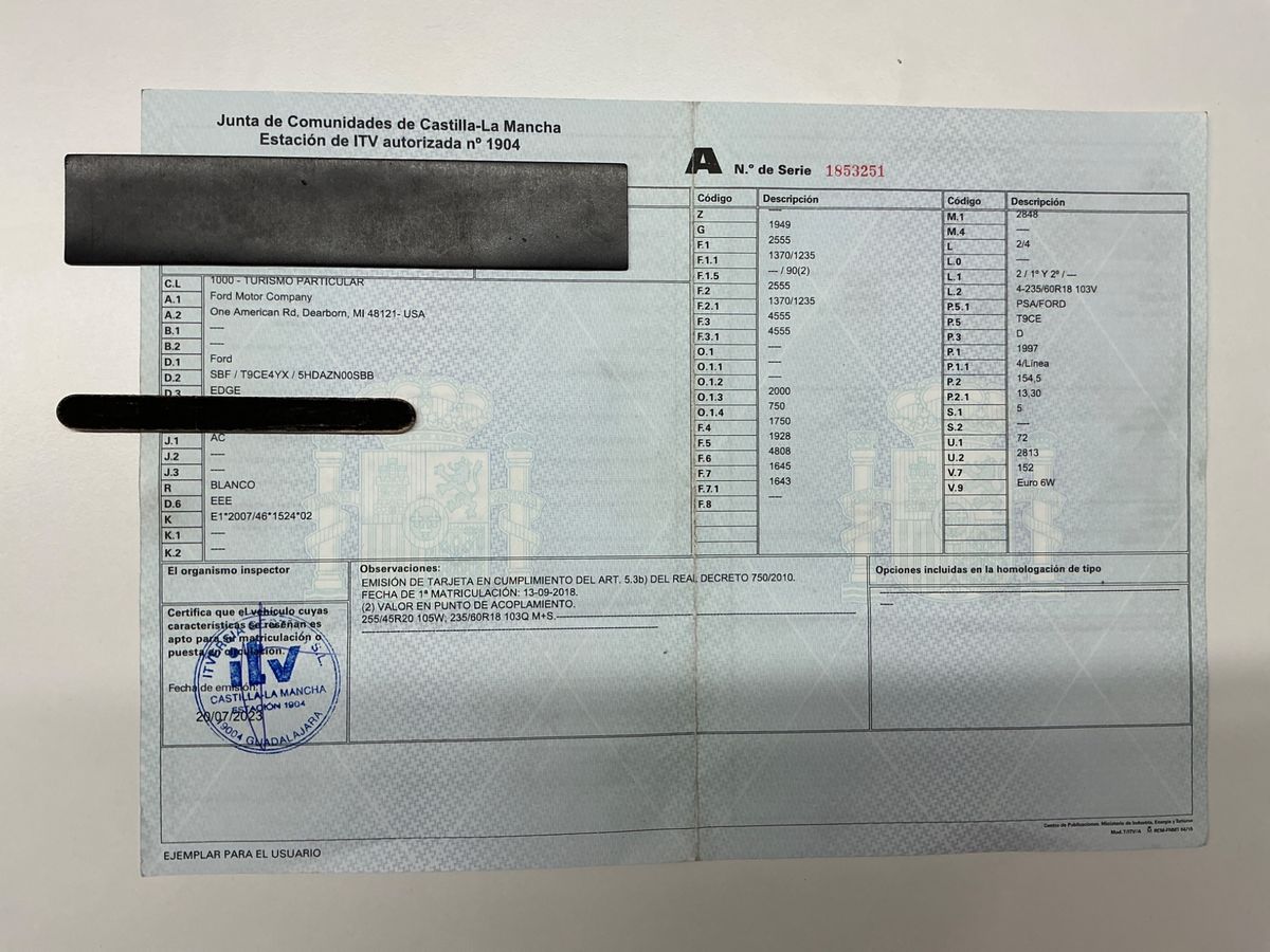 Ford Edge d'occasion