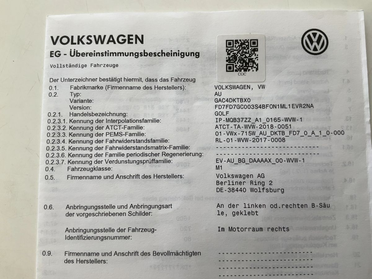 Volkswagen Golf d'occasion