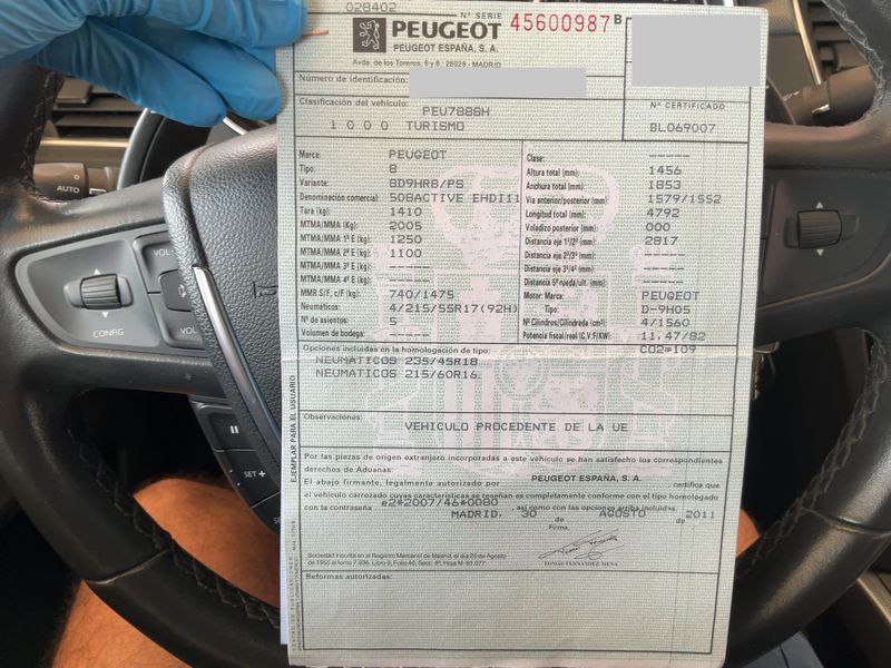 Peugeot 508 1.6 HDi Active — zdjęcie 16