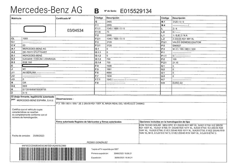 Mercedes-Benz EQE 350 AMG Line Exterieur & Interieur — zdjęcie 16