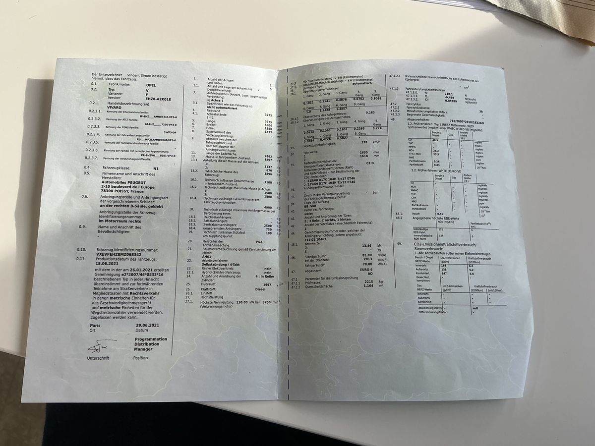 Opel Vivaro d'occasion