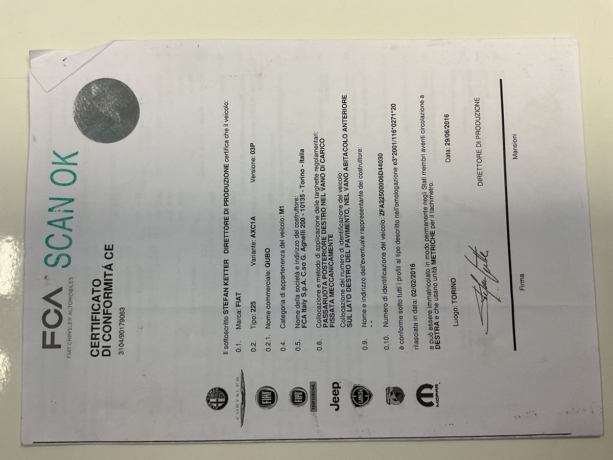 Fiat Qubo d'occasion