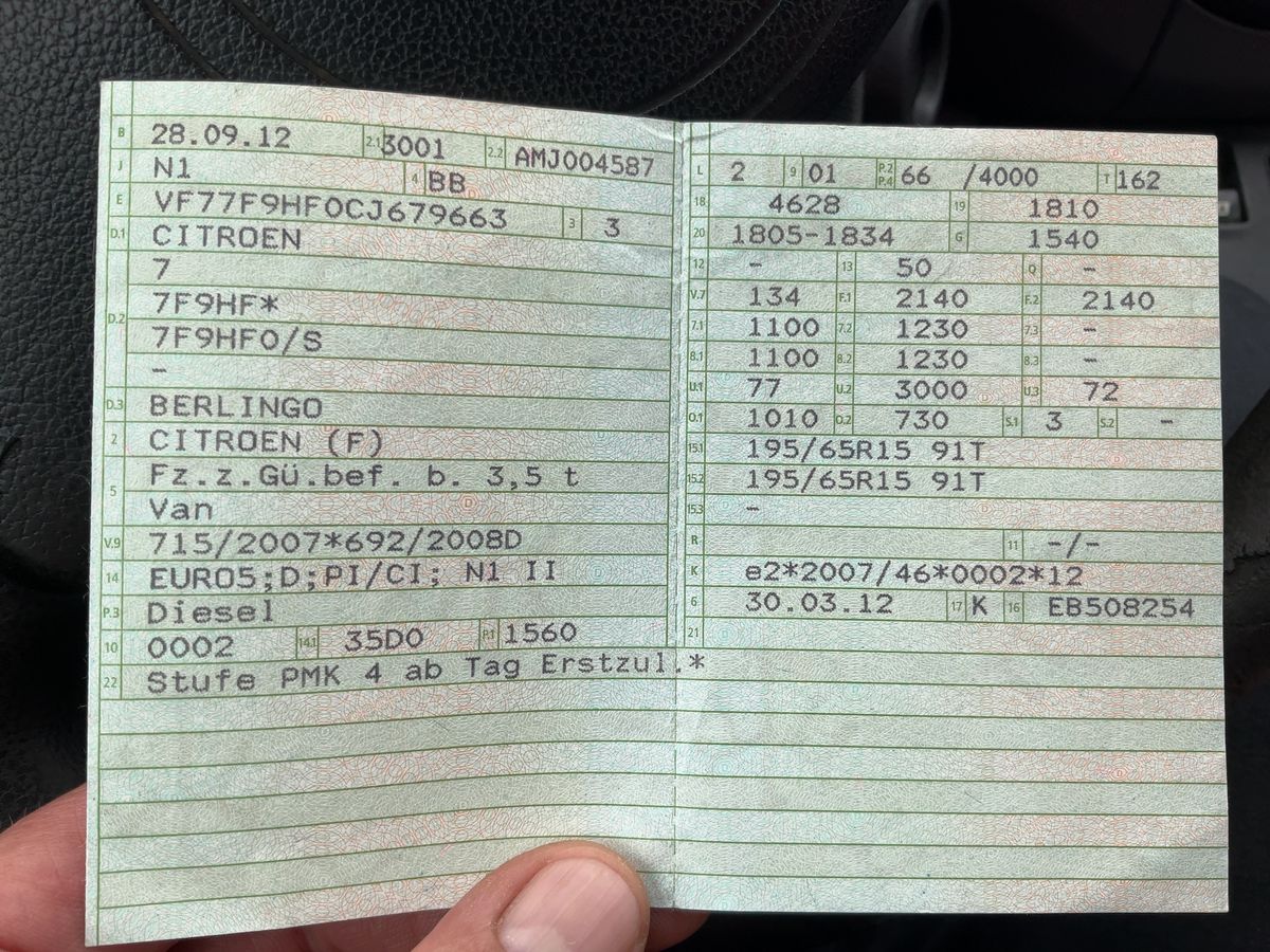 Citroen Berlingo 1.6 e-HDi Niveau B L2