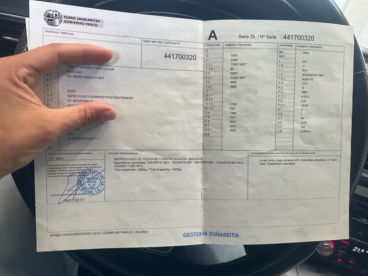 Audi A7 3.0 V6 TDI quattro