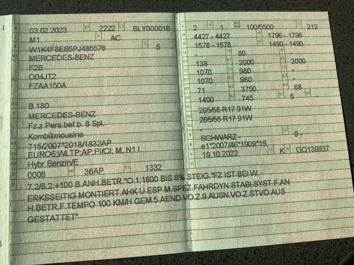 Mercedes-Benz B-Klasse d'occasion